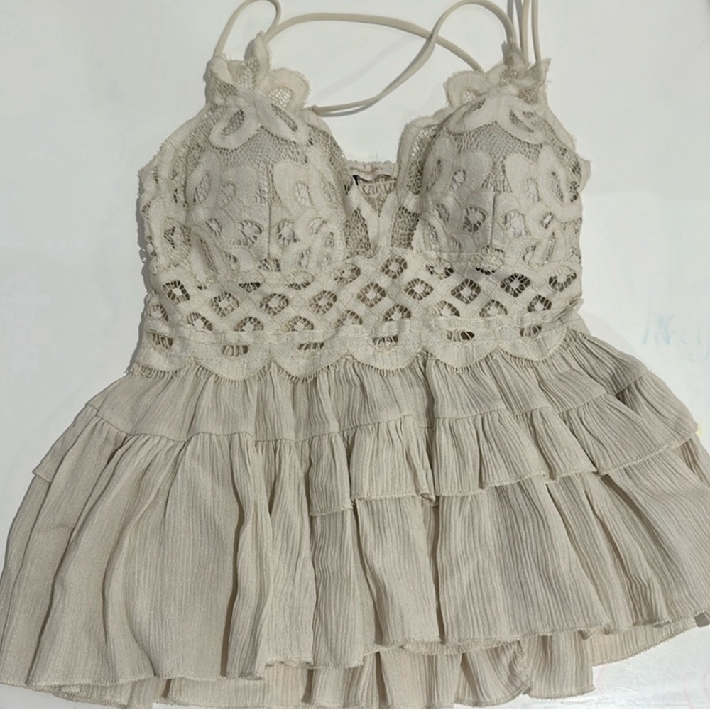 White beach top